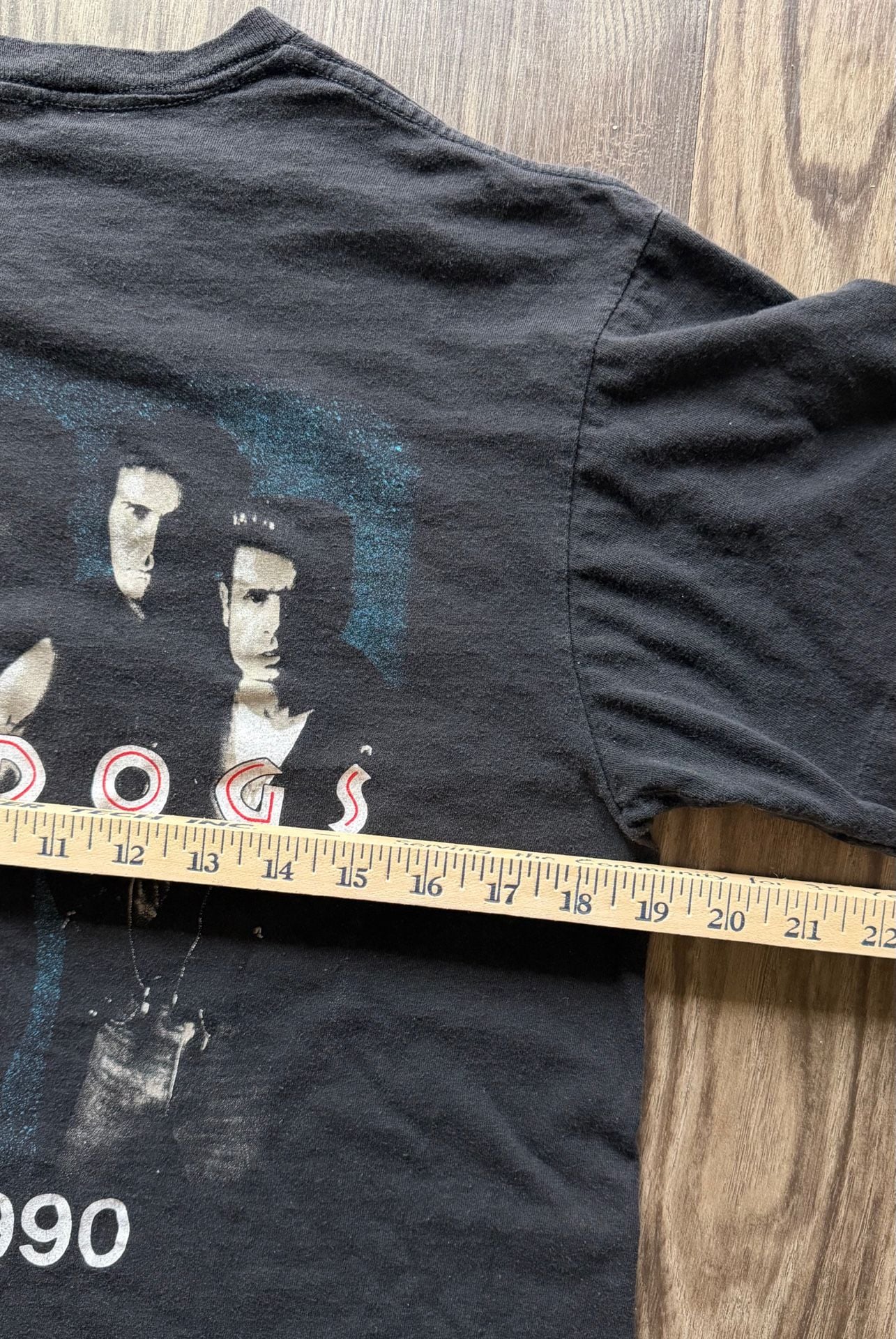 Vintage 1990 Raindogs Lost Souls Tour Band T-Shirt 7