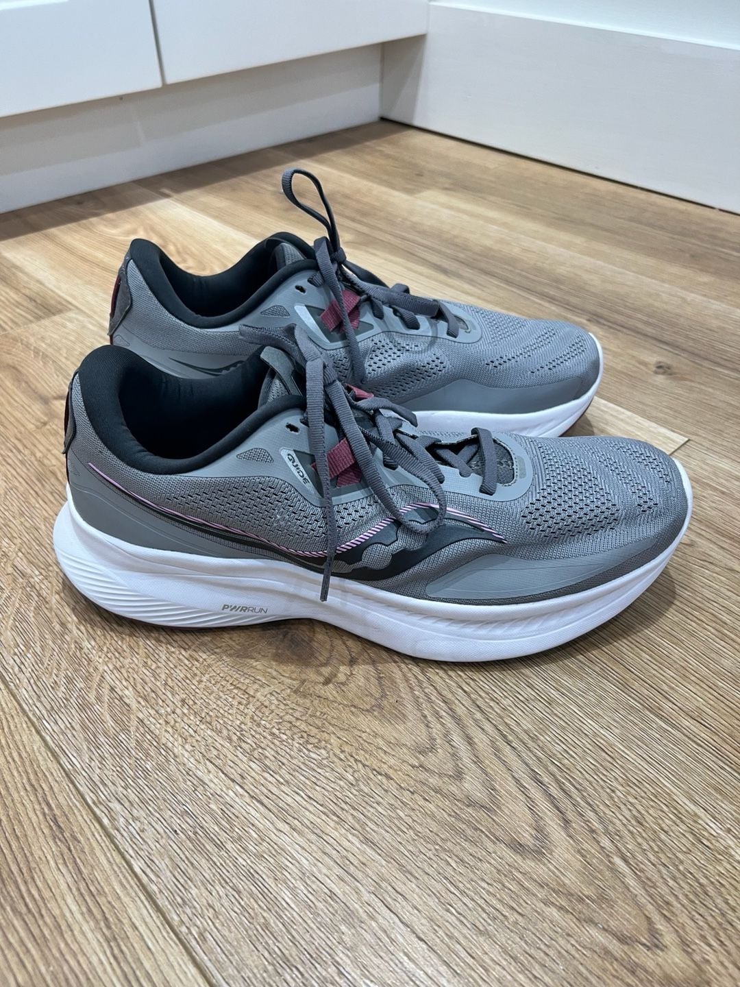 Saucony Women's Guide 15 Running Shoes Alloy/Quartz Size 10.5 W No Insoles 4