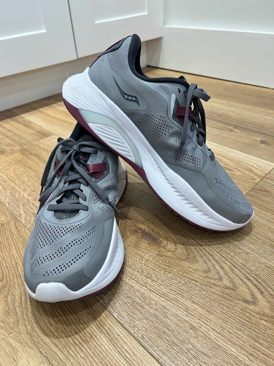 Saucony Women's Guide 15 Running Shoes Alloy/Quartz Size 10.5 W No Insoles 13