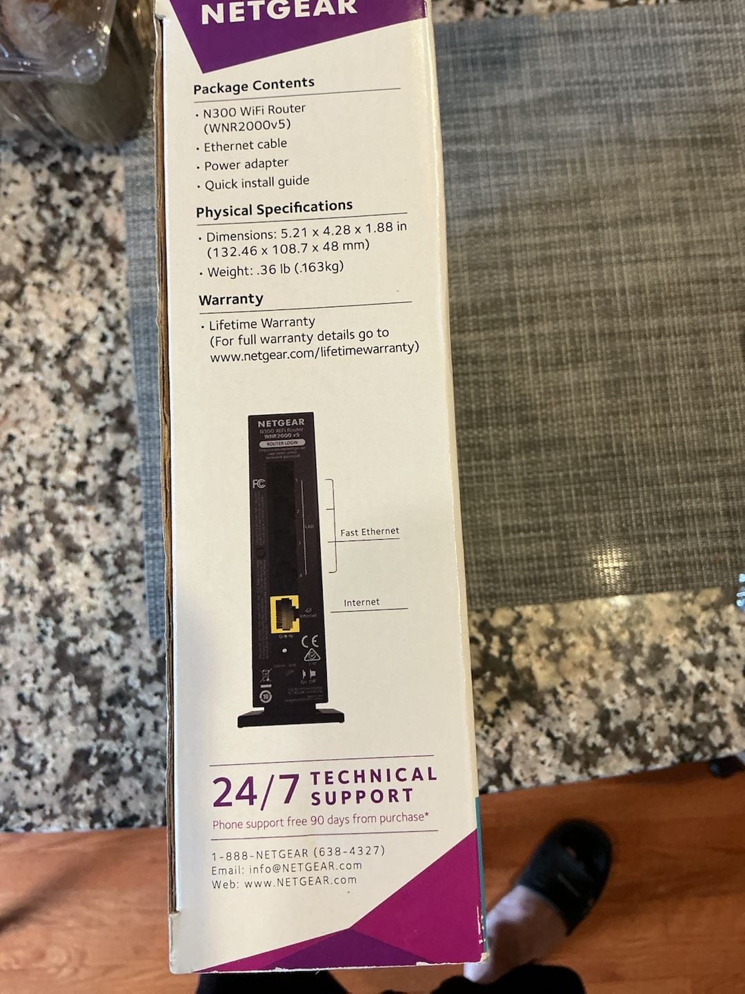 NETGEAR N300 WiFi Router WNR2000v5 3