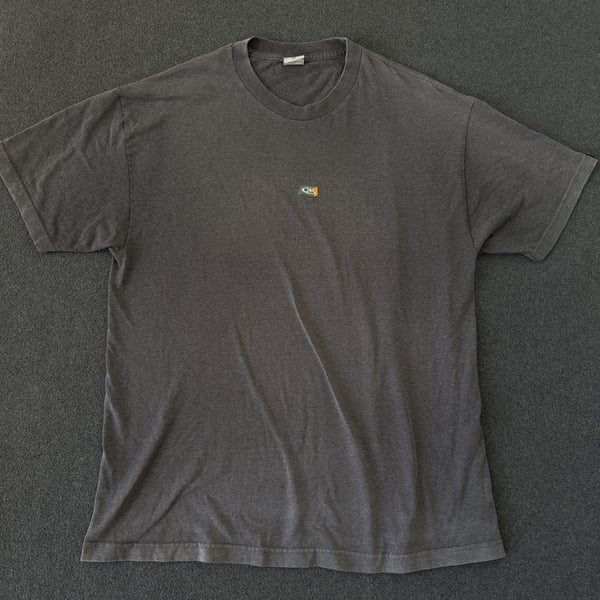 Hawaiian Style Rasta Lion Graphic T-Shirt Vintage Y2K Charcoal XL