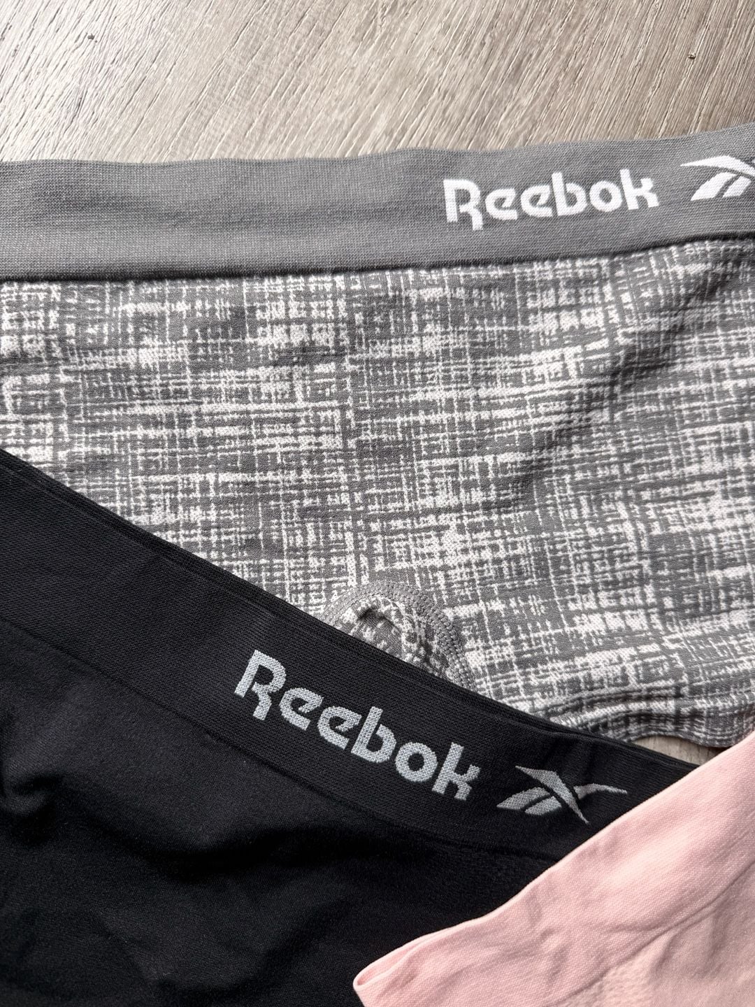 Reebok Women's Seamless Boyshort Underwear Panties 3-Pack Size M 2