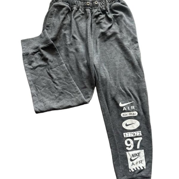 Nike Air Max 97 Graphic Print Dark Gray Jogger Sweatpants