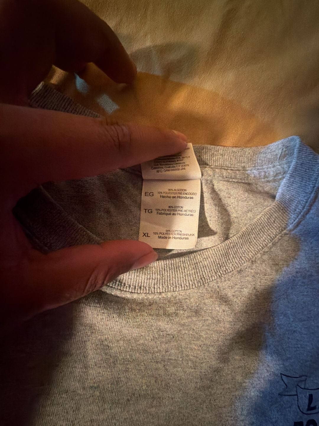 Gildan Ultra Cotton Pocket T-Shirt Legion Post 143 Bristol IN Gray XL 6