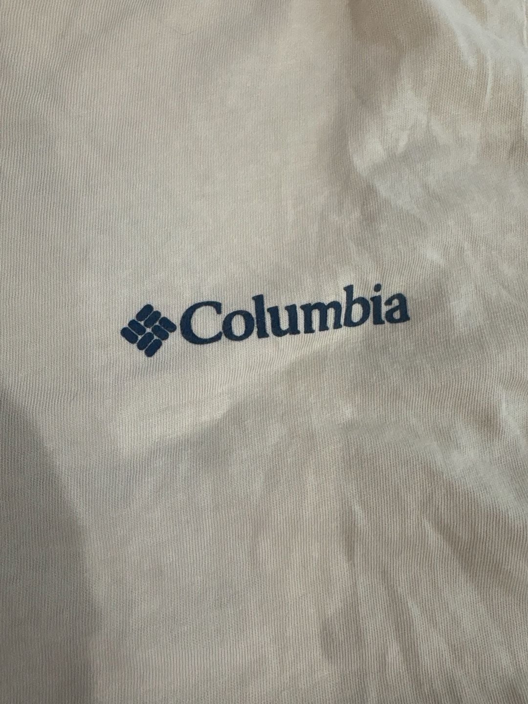 Columbia Sportswear Company Men's Graphic T-Shirt Beige Black Lab Dog Size M 3