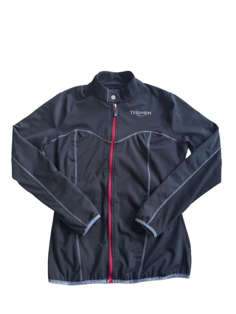 Triumph Cold Killers Women's Full Zip Mid Layer Fleece Jacket Black Size S 2