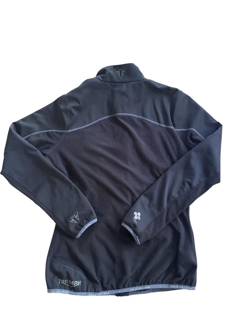 Triumph Cold Killers Women's Full Zip Mid Layer Fleece Jacket Black Size S 7