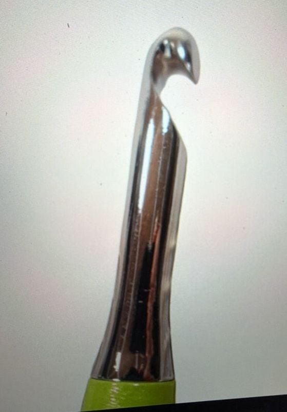 Furls Odyssey Crochet Hook Lime, Nickel Plated Tip, Size P - 10.00mm 3