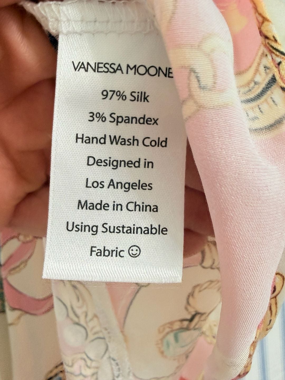 Vanessa Mooney The Elisabeth Romper Dress in Vintage Jewelry Scarf Print, Size S 5