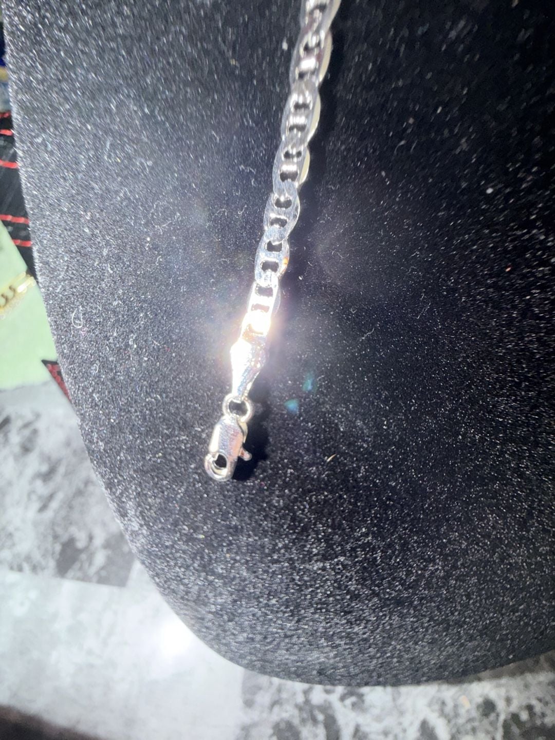 925 thermal infused over brass bracelet 9 inch 4