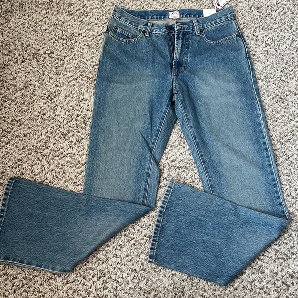 Fiorucci Women's Bootcut Jeans with tags Size 12 Regular Leg