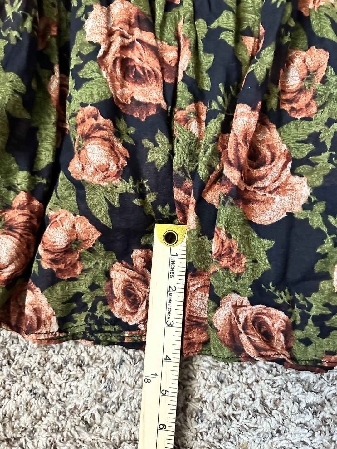 Free People Tiered Floral Maxi Skirt 4