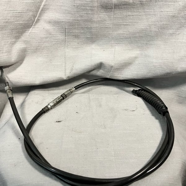 Harley Davidson FXR FXRS Clutch Cable Black Vinyl
