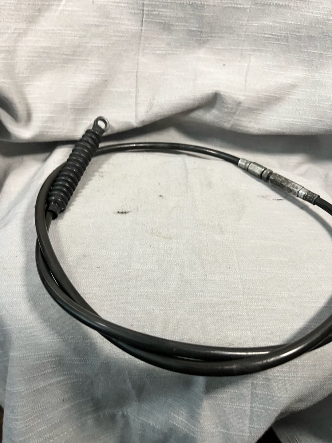 Harley Davidson FXR FXRS Clutch Cable Black Vinyl 7
