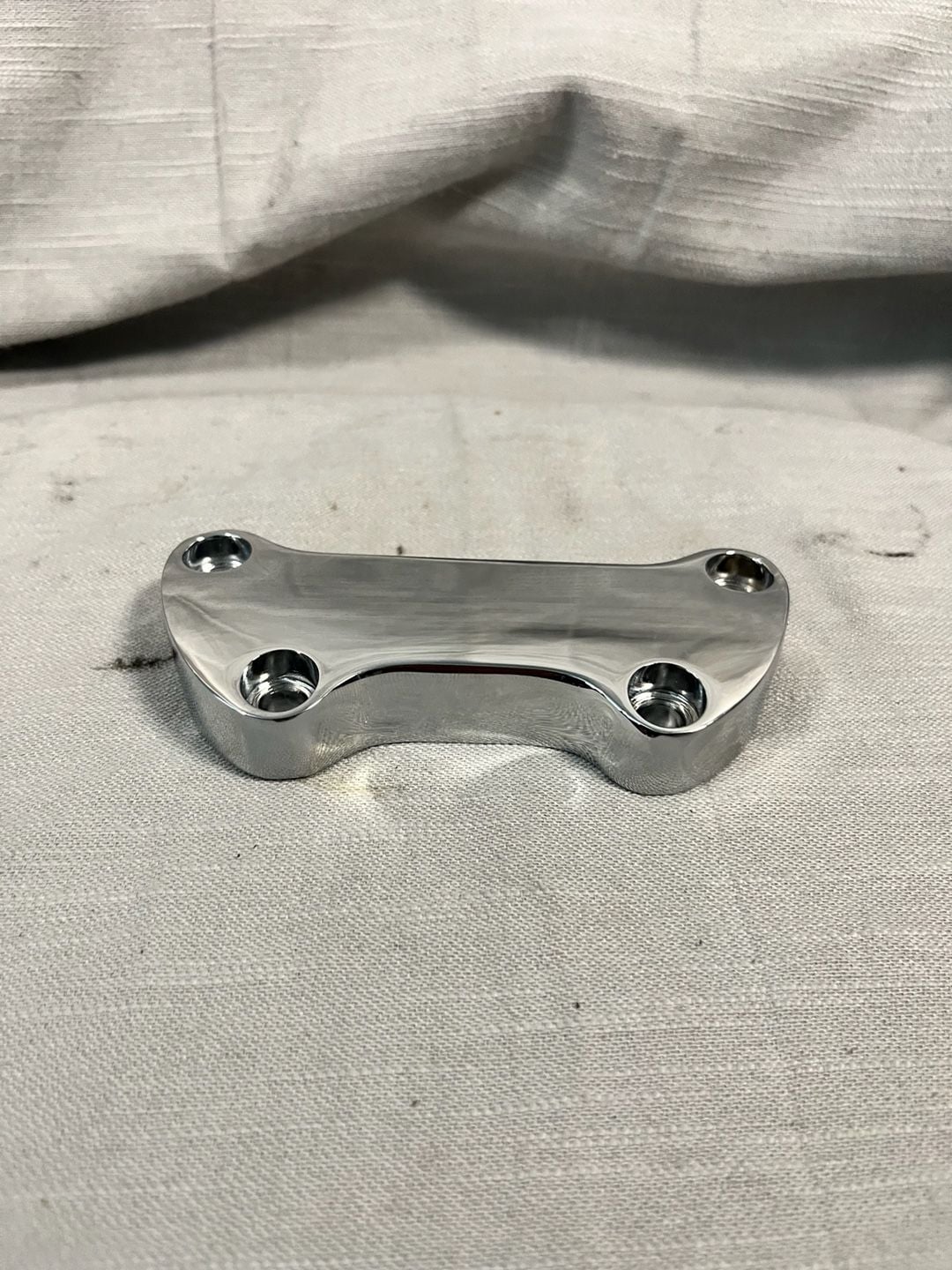 Harley-Davidson Classic Chrome Custom Handlebar Clamp Riser Top Clamp 13