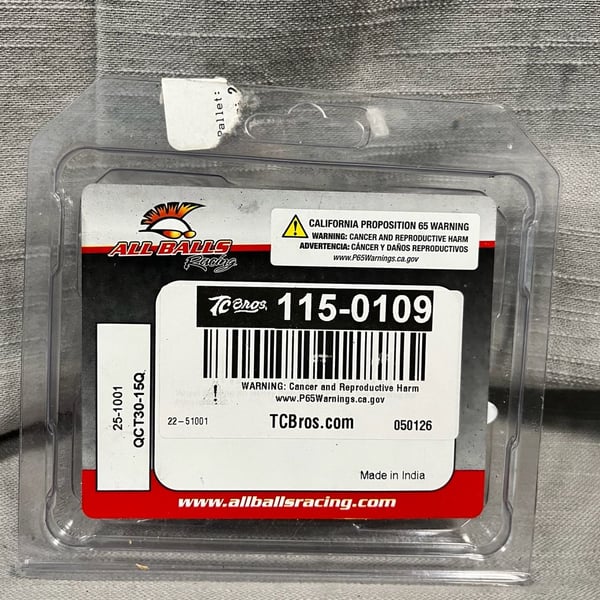 All Balls Racing Wheel Bearing Kit 25-1001