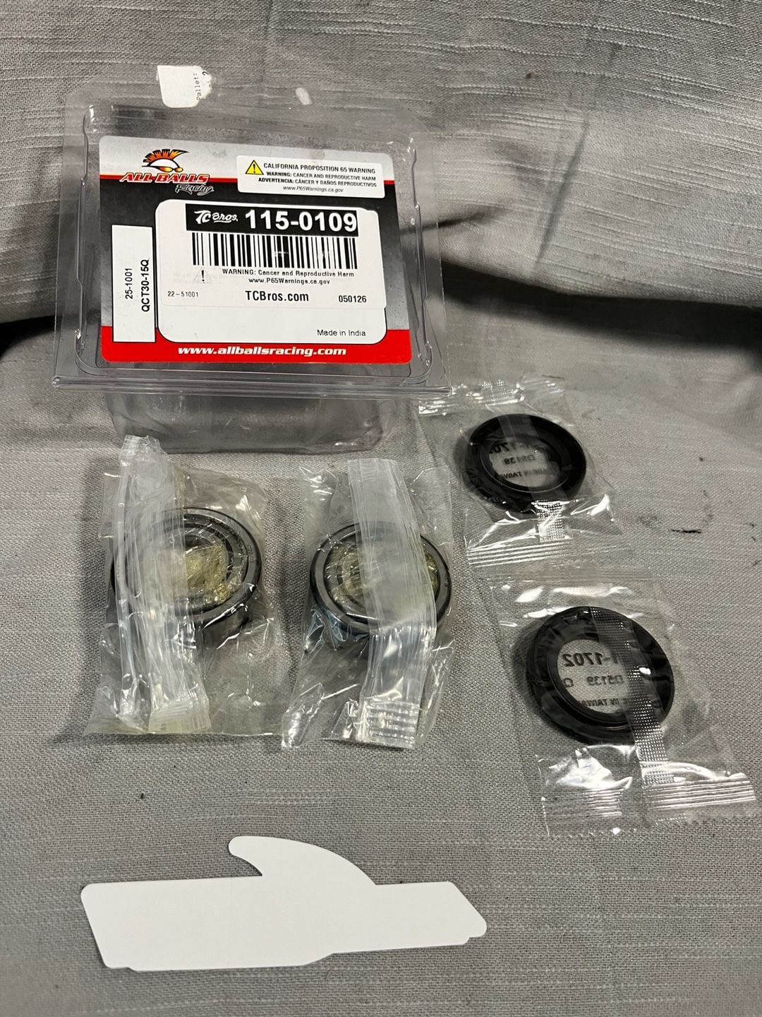 All Balls Racing Wheel Bearing Kit 25-1001 9