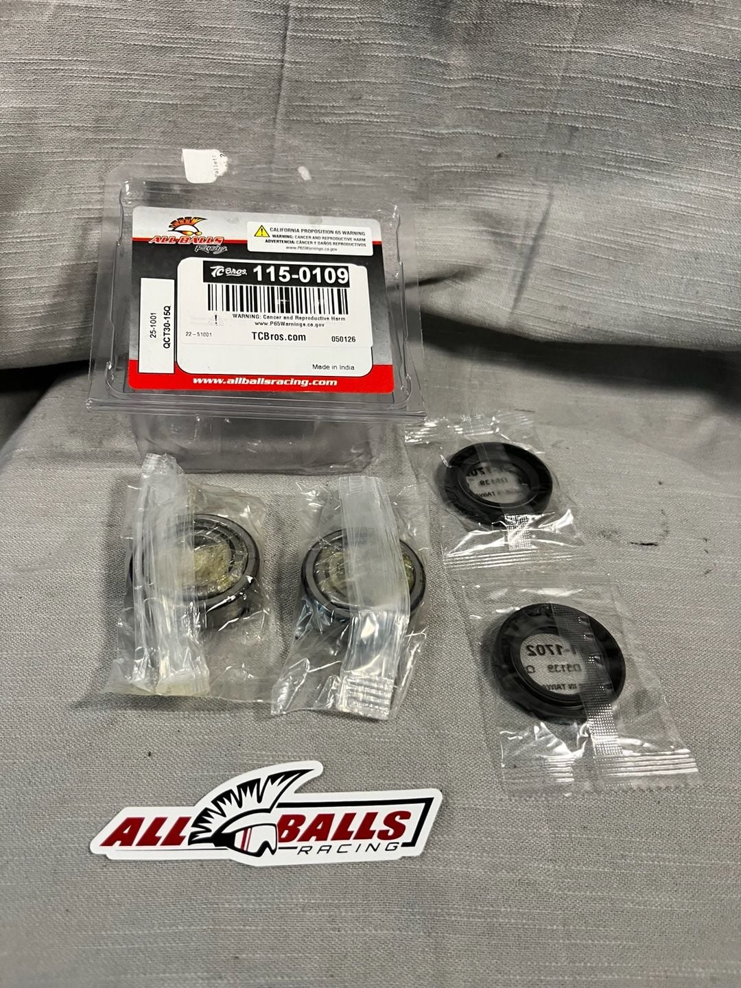 All Balls Racing Wheel Bearing Kit 25-1001 11