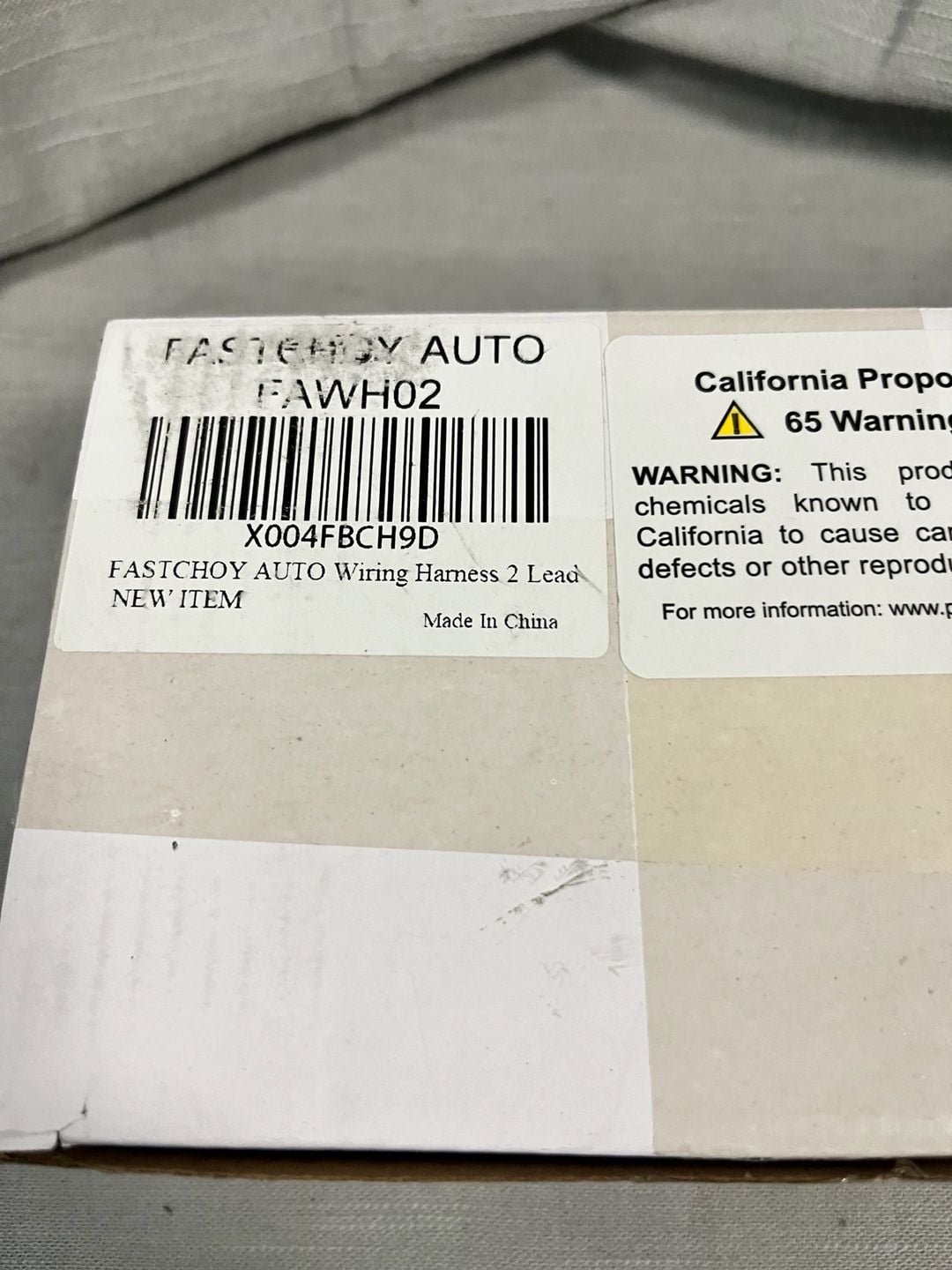 FASTCHOY AUTO Wiring Harness 2 Lead FAWH02 2