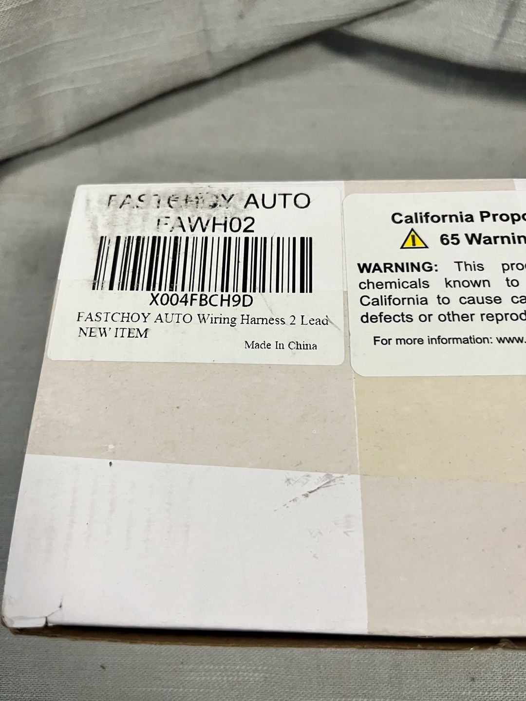 FASTCHOY AUTO Wiring Harness 2 Lead FAWH02 8