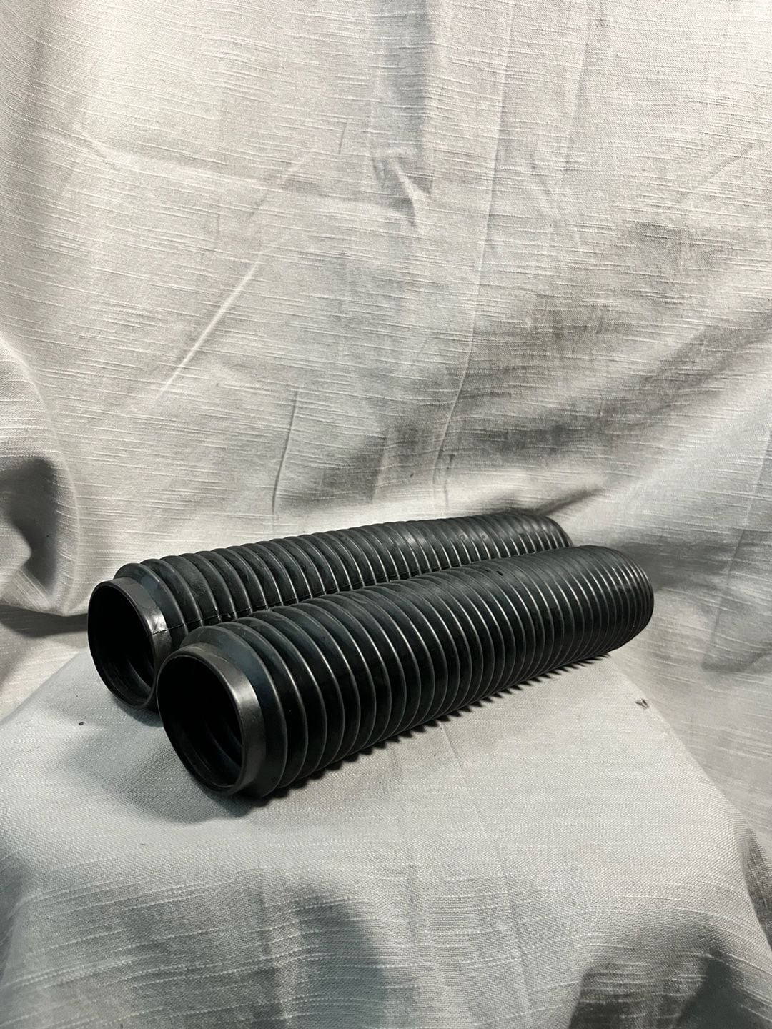 Motorcycle Rubber Front Fork Dust Cover Gaiters Boots Shock Absorber Protector Pair 8