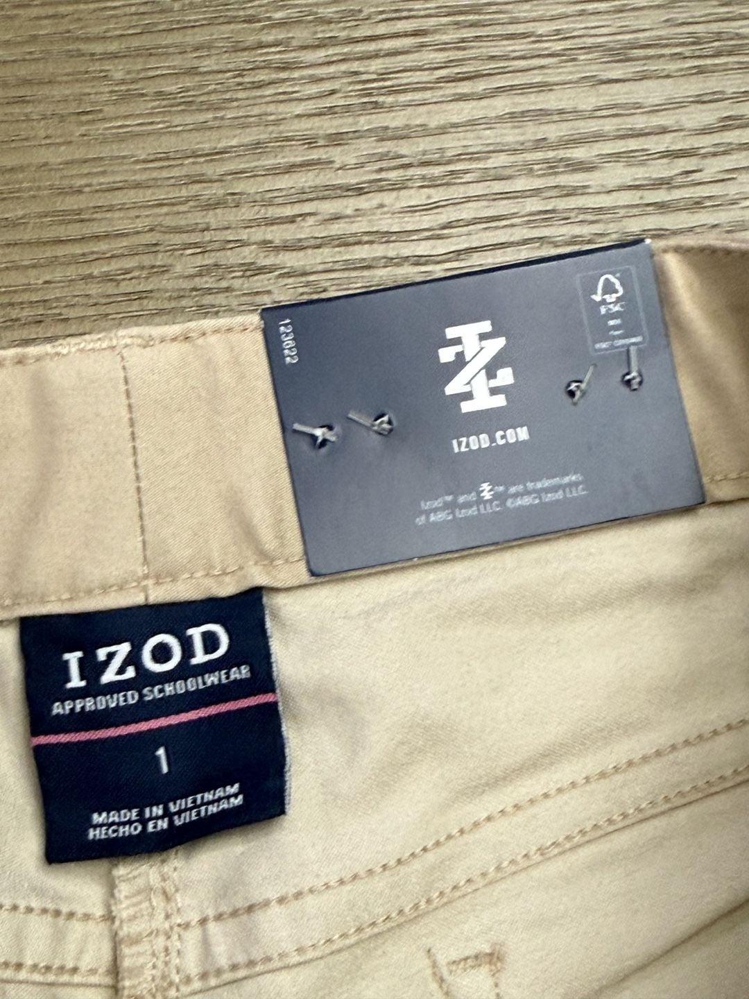 IZOD Approved Schoolwear Stretch Pull-On Jegging, Khaki 6