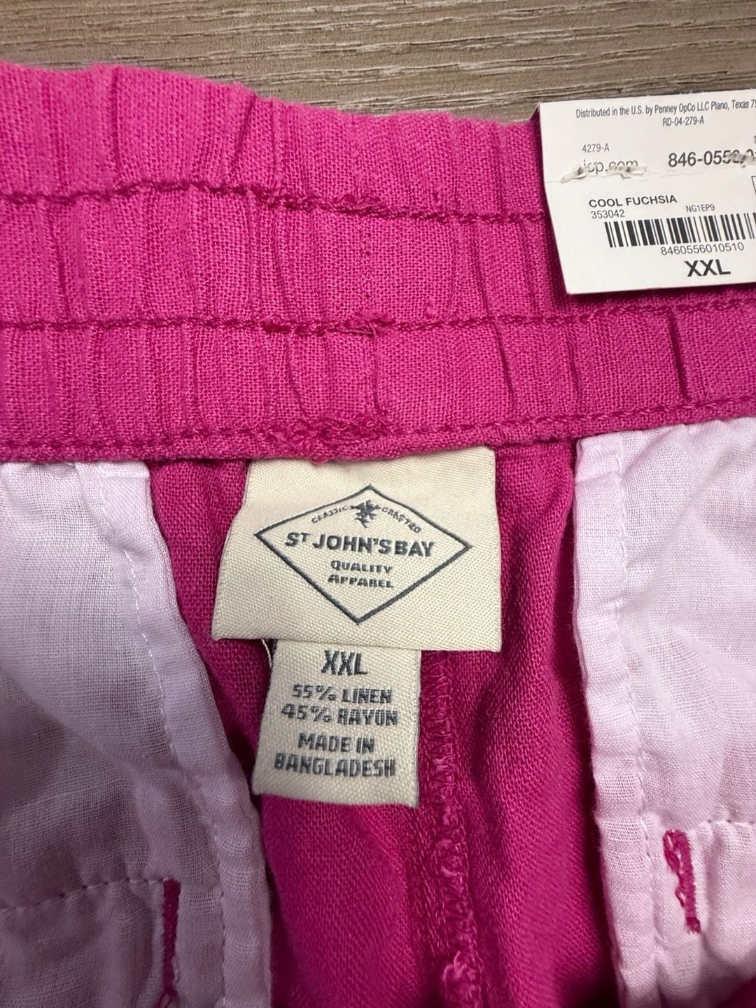 St. John's Bay Wide Leg High Rise Pants 10