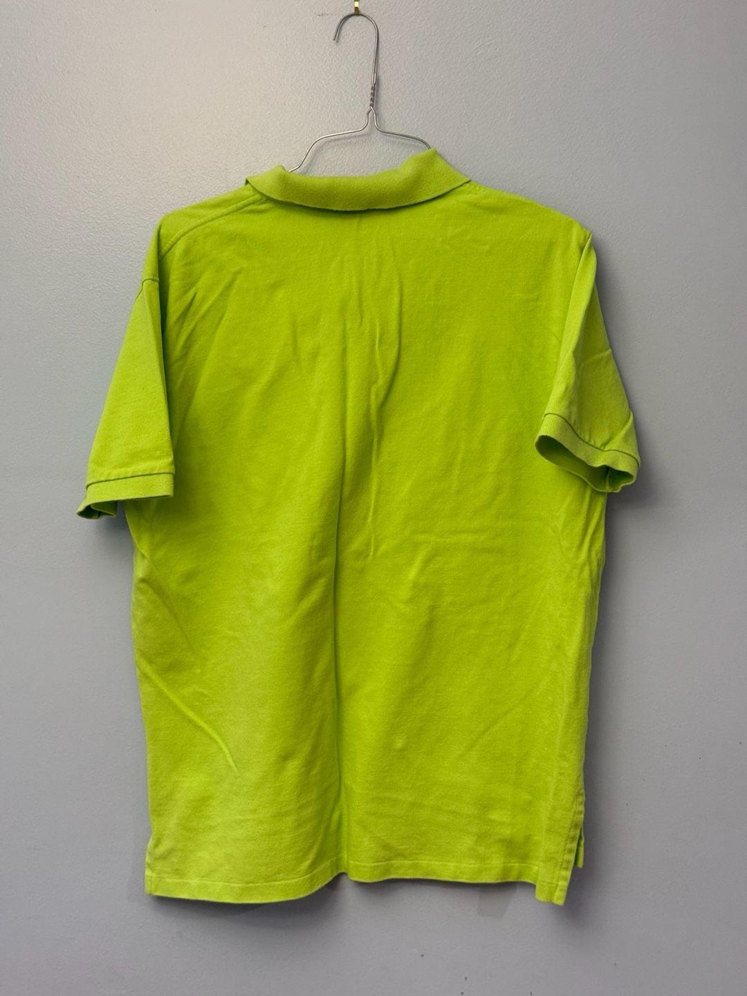 Polo by Ralph Lauren Bright Green Polo Shirt with Purple Logo, Size XL 8