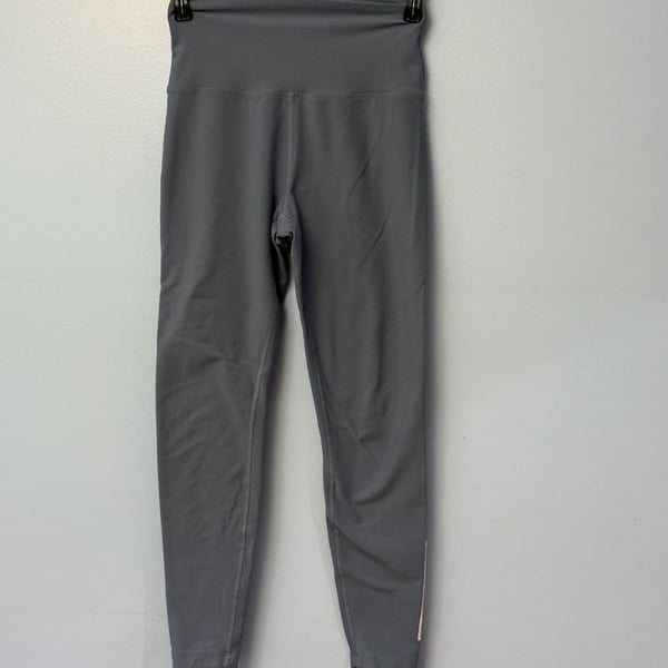 Peloton High-Rise 7/8 Legging with Side Logo, Grey, Size S