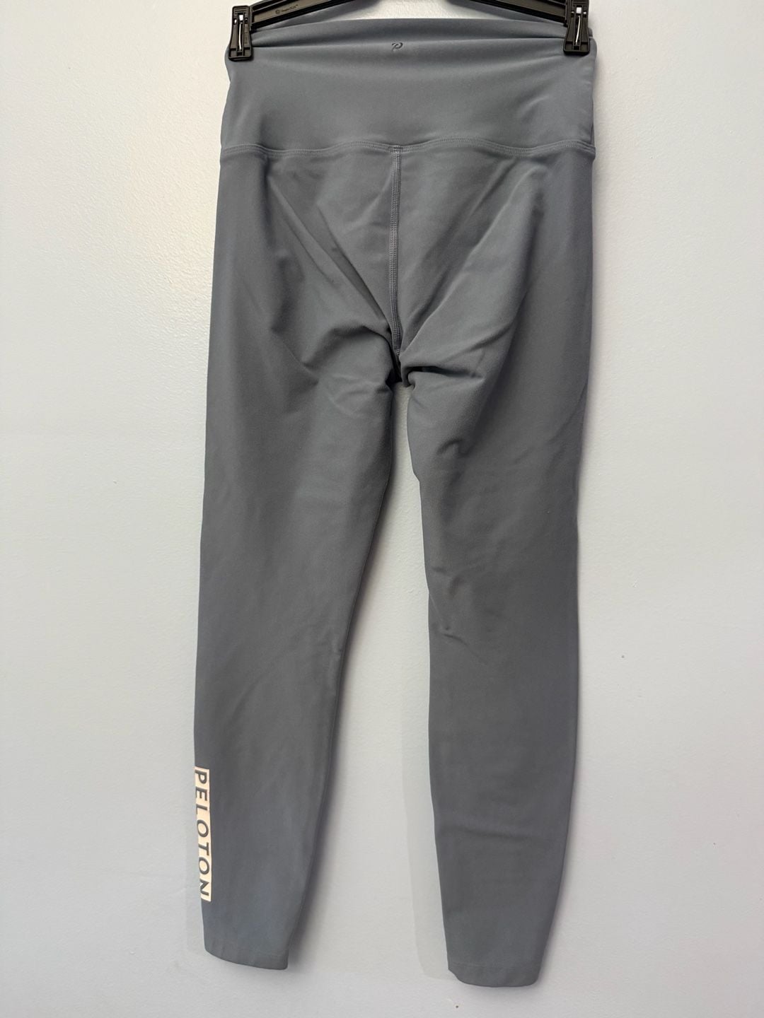 Peloton High-Rise 7/8 Legging with Side Logo, Grey, Size S 3
