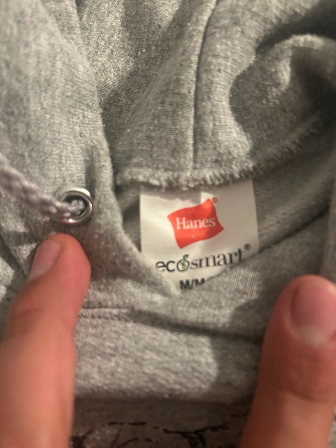 Double Double Whammy DDW Charlie Hoodie Gray Medium Hanes EcoSmart 3