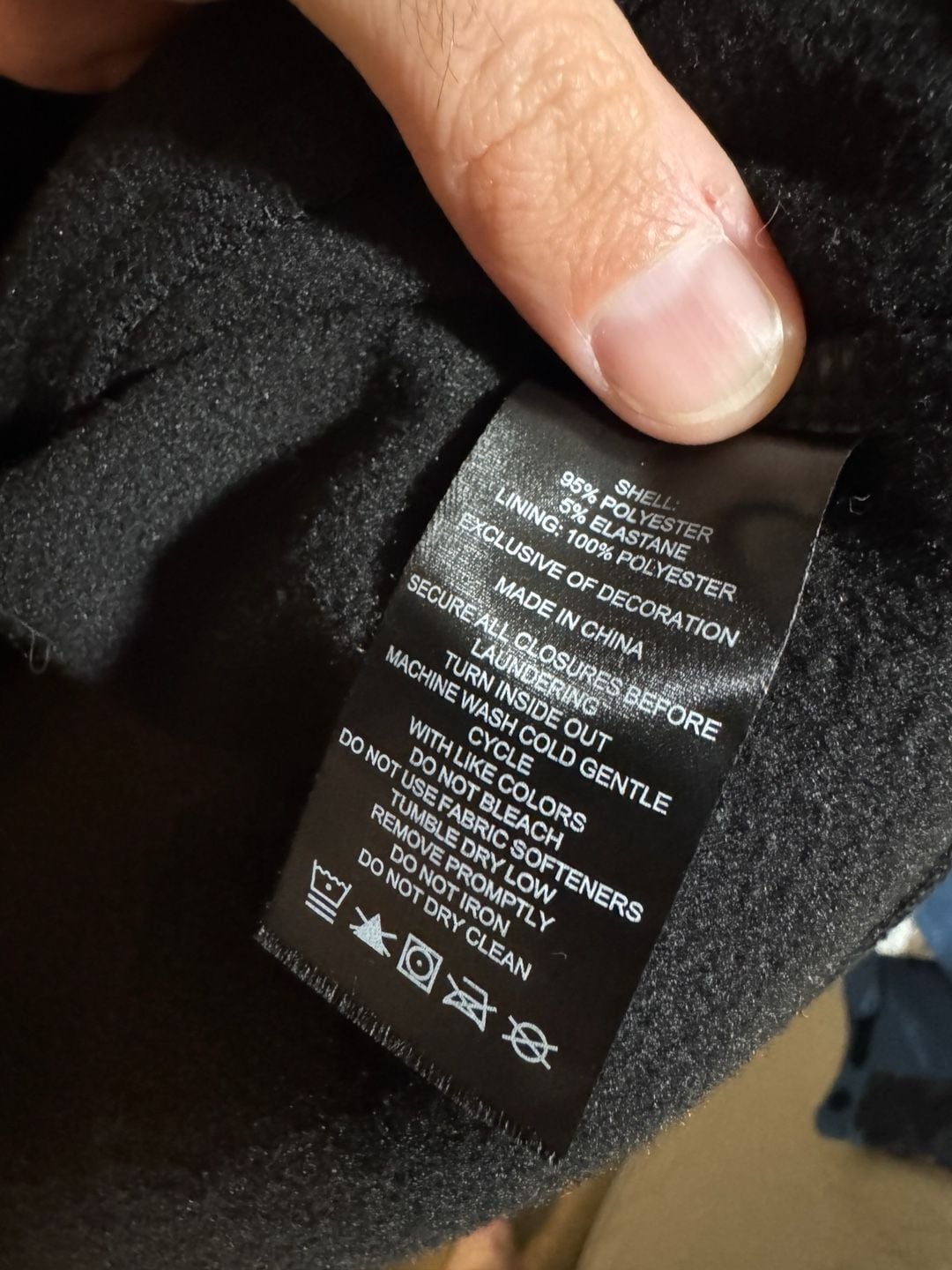 Eddie Bauer Motion FreeDry Men’s Medium Black Full Zip Performance Hoodie 7