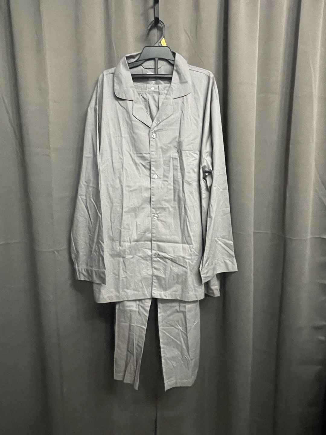 Stafford Essentials Sleepwear Classic Fit XXL Gray Pajama Set 1