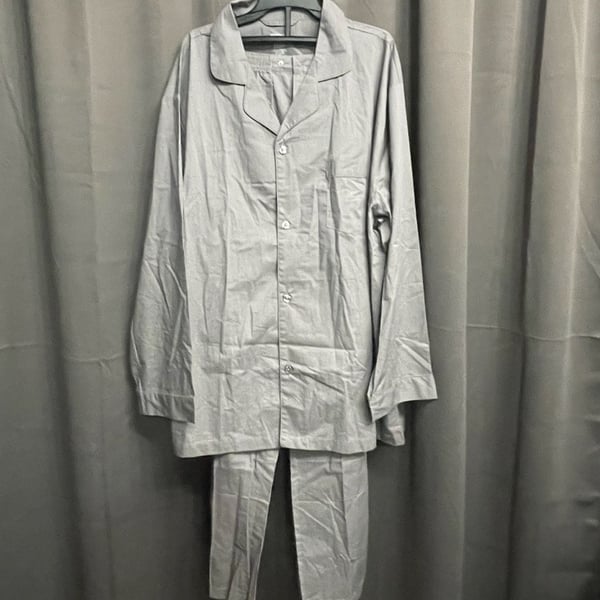 Stafford Essentials Sleepwear Classic Fit XXL Gray Pajama Set