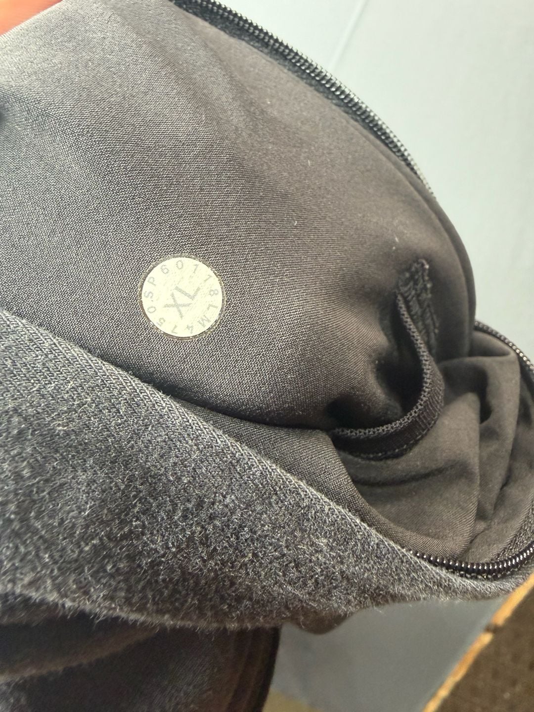 Lululemon City Sweat Full Zip Hoodie Black Women’s XL Athletic Athleisure Yoga 6