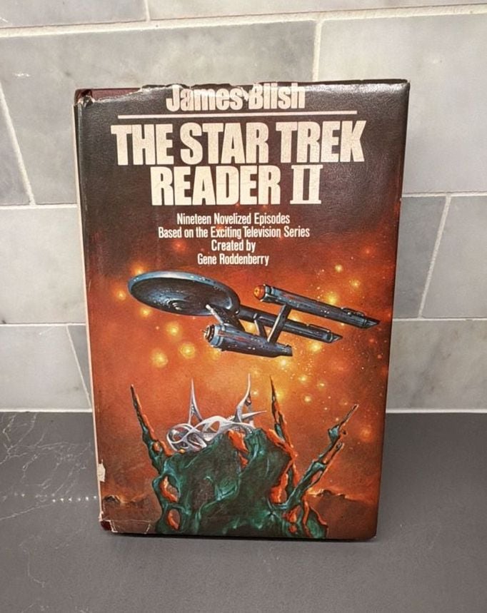 The Star Trek Reader II by James Blish Hardcover Book Club Edition 1977 1
