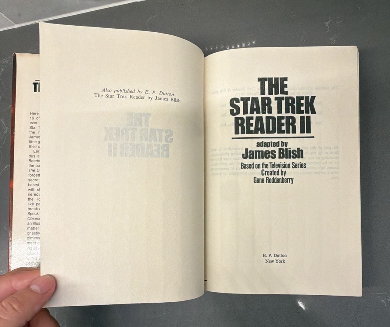 The Star Trek Reader II by James Blish Hardcover Book Club Edition 1977 7