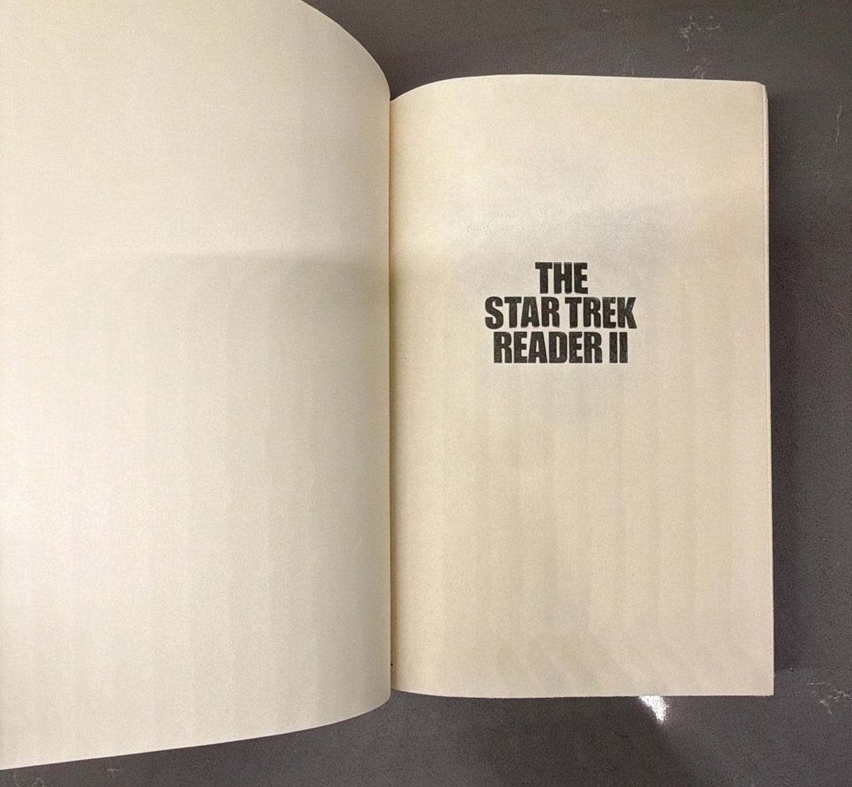 The Star Trek Reader II by James Blish Hardcover Book Club Edition 1977 6
