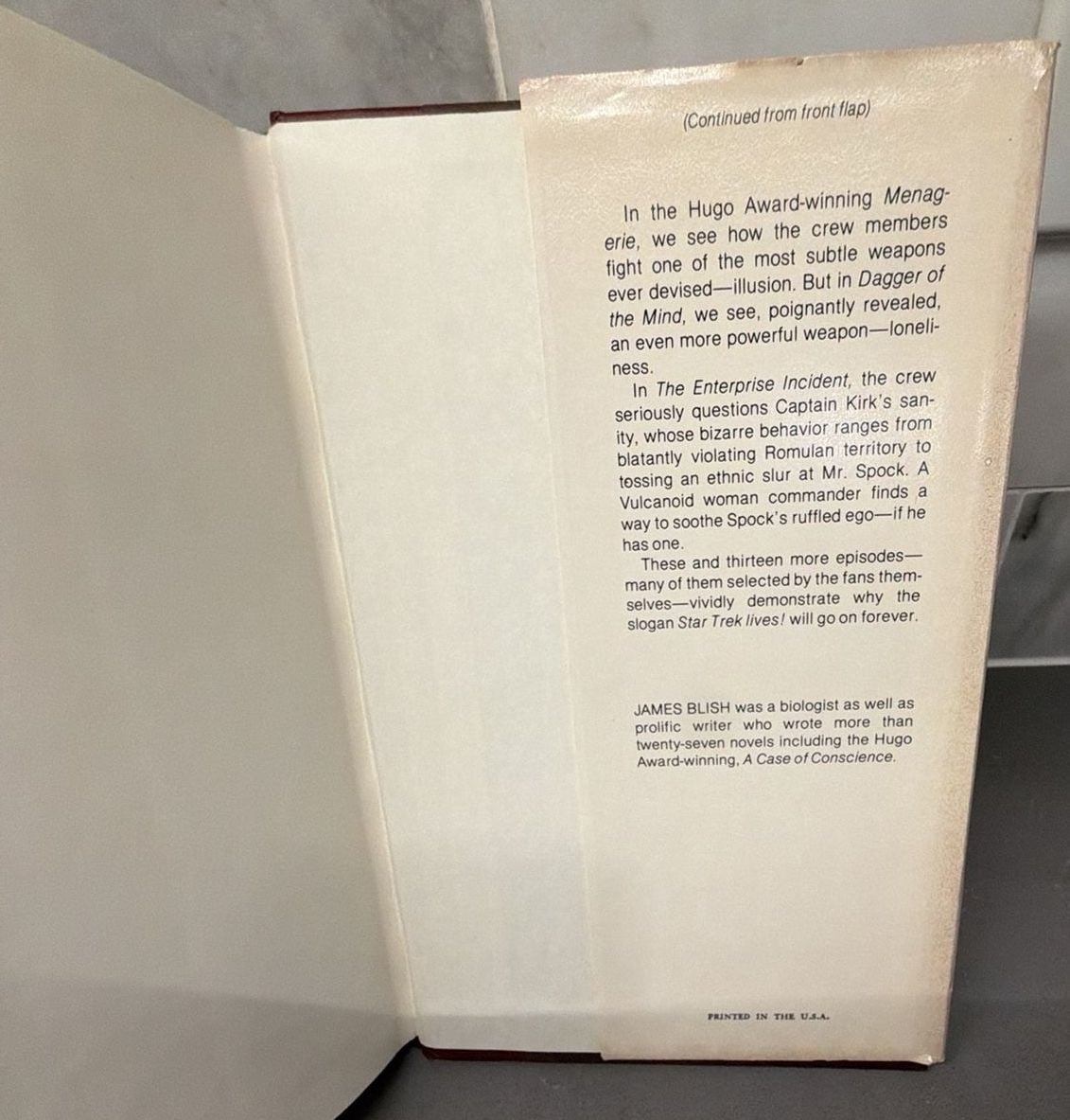 The Star Trek Reader II by James Blish Hardcover Book Club Edition 1977 10