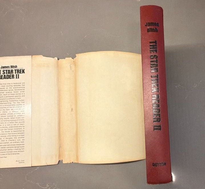 The Star Trek Reader II by James Blish Hardcover Book Club Edition 1977 12