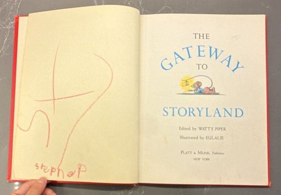 The Gateway to Storyland Edited by Watty Piper Hardcover Vintage Childrens Book 8