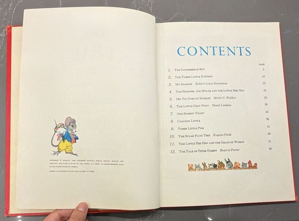 The Gateway to Storyland Edited by Watty Piper Hardcover Vintage Childrens Book 9