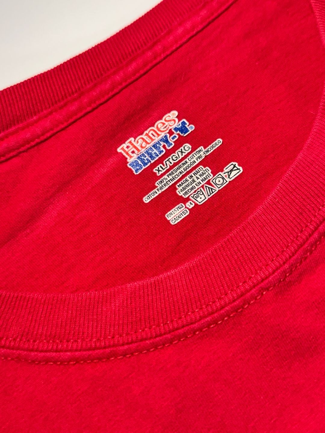 Hanes Beefy-T Street Dreams Red Graphic T-Shirt XL 6