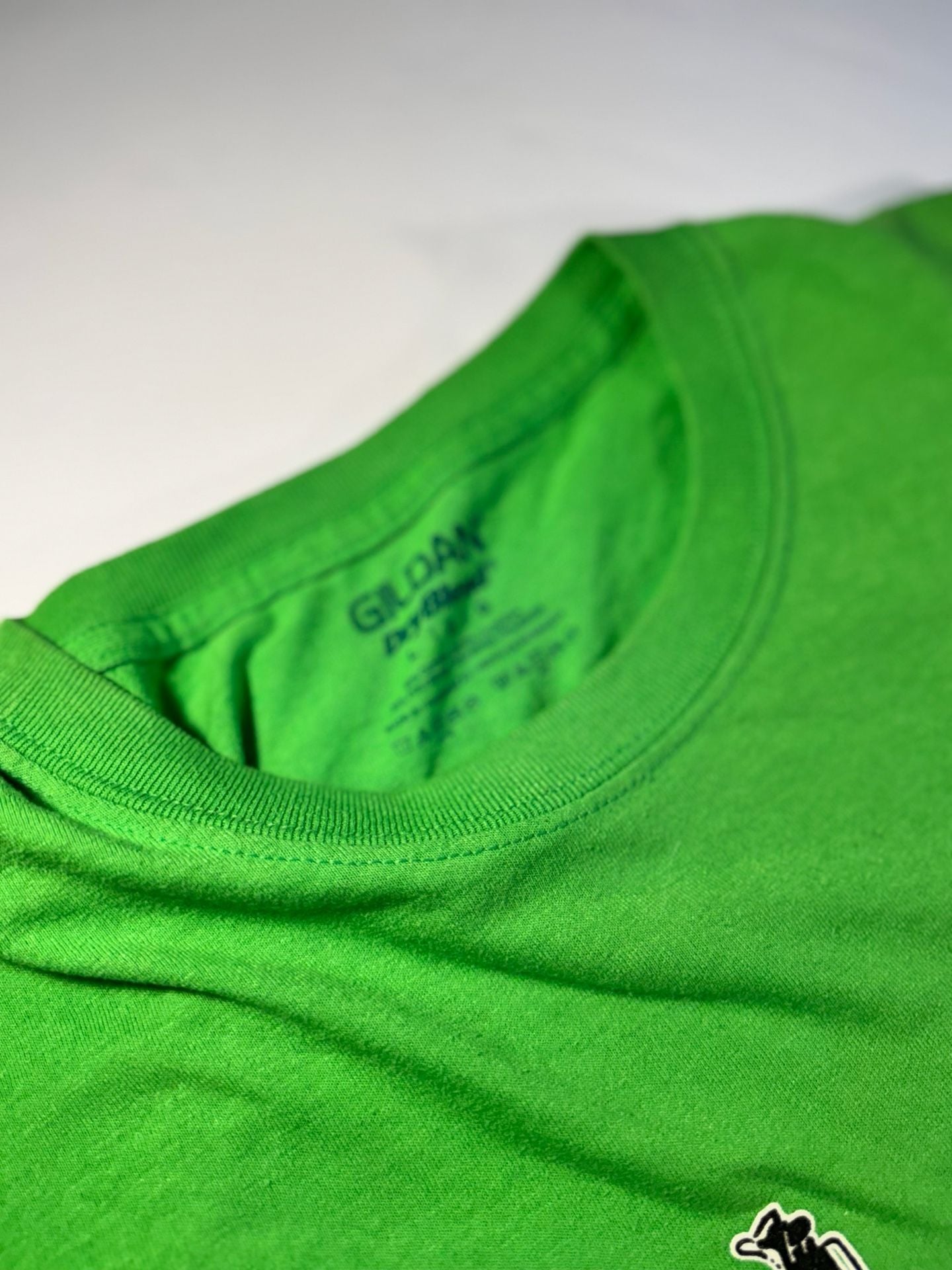 Gildan DryBlend 469 Cycle Shop Live Fast Ride Free Green Biker T-Shirt 4