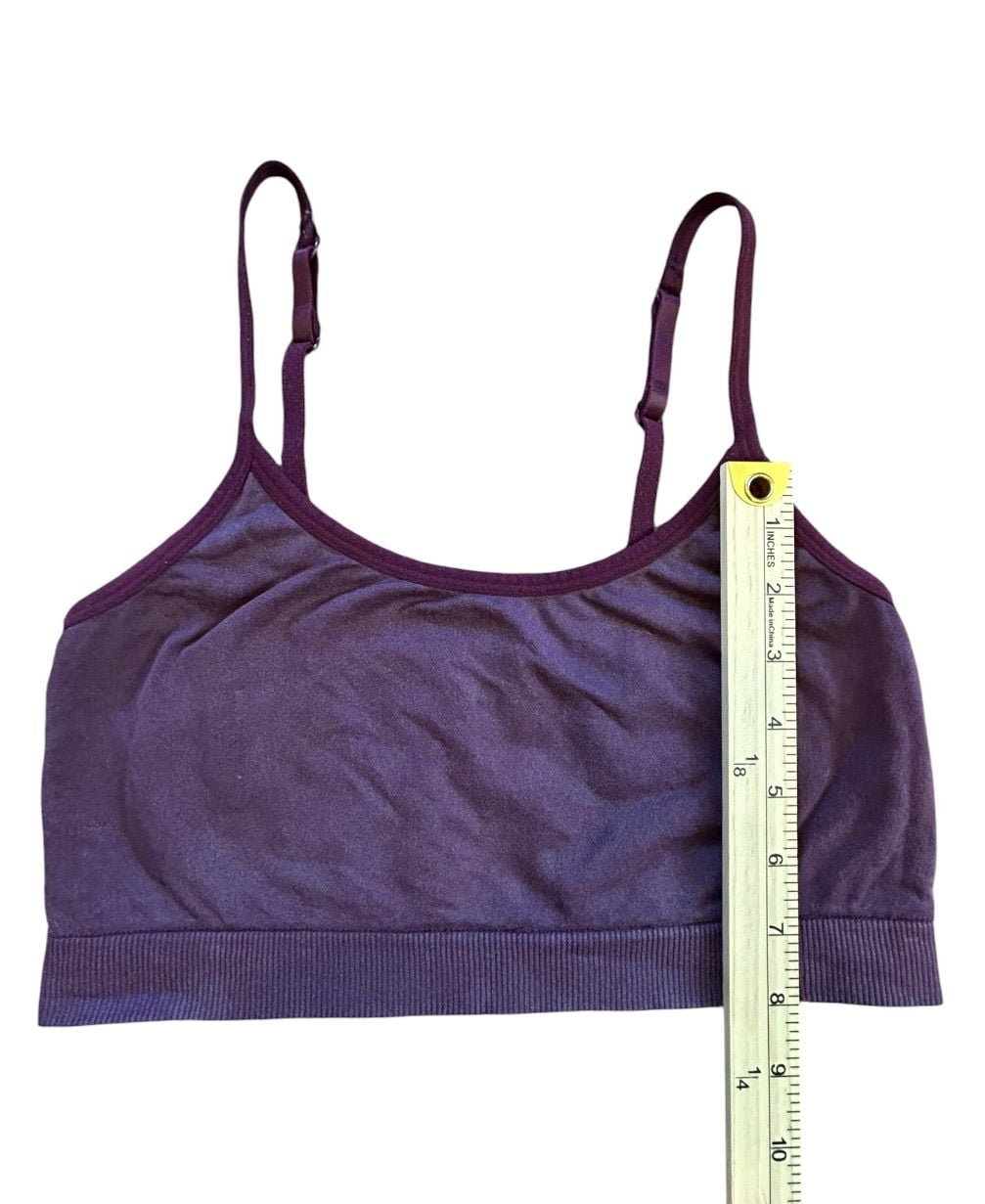 PINK Victoria's Secret Seamless Unlined Bralette Purple Size M 5