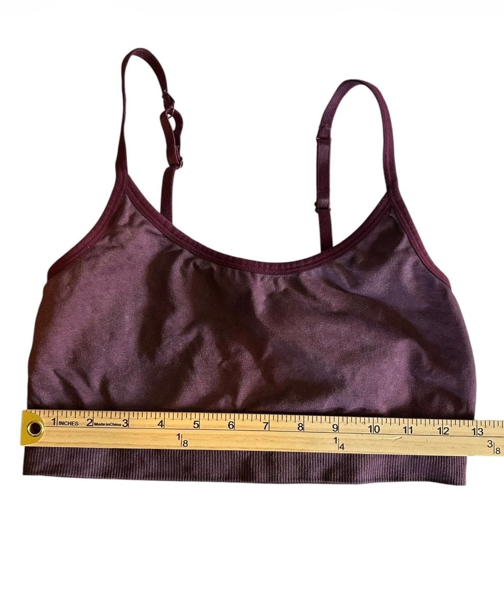 PINK Victoria's Secret Seamless Unlined Bralette Purple Size M 6