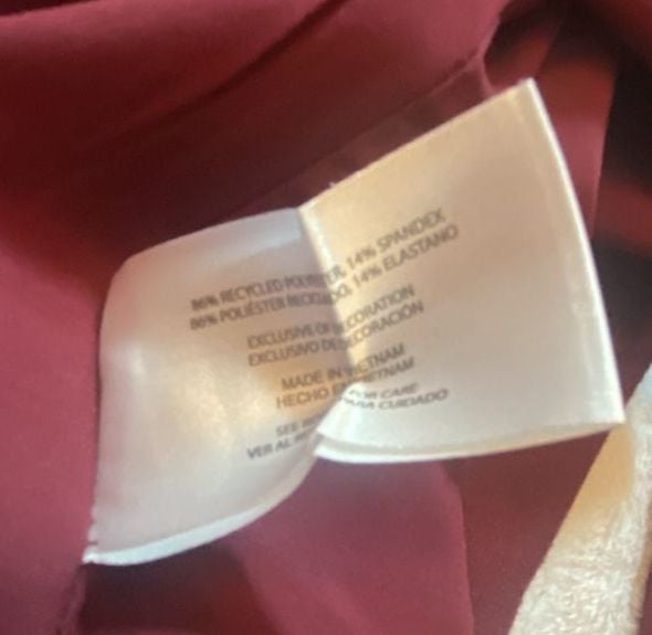 Banana Republic Women's Bomber Jacket BURGUNDY L, NWT 7