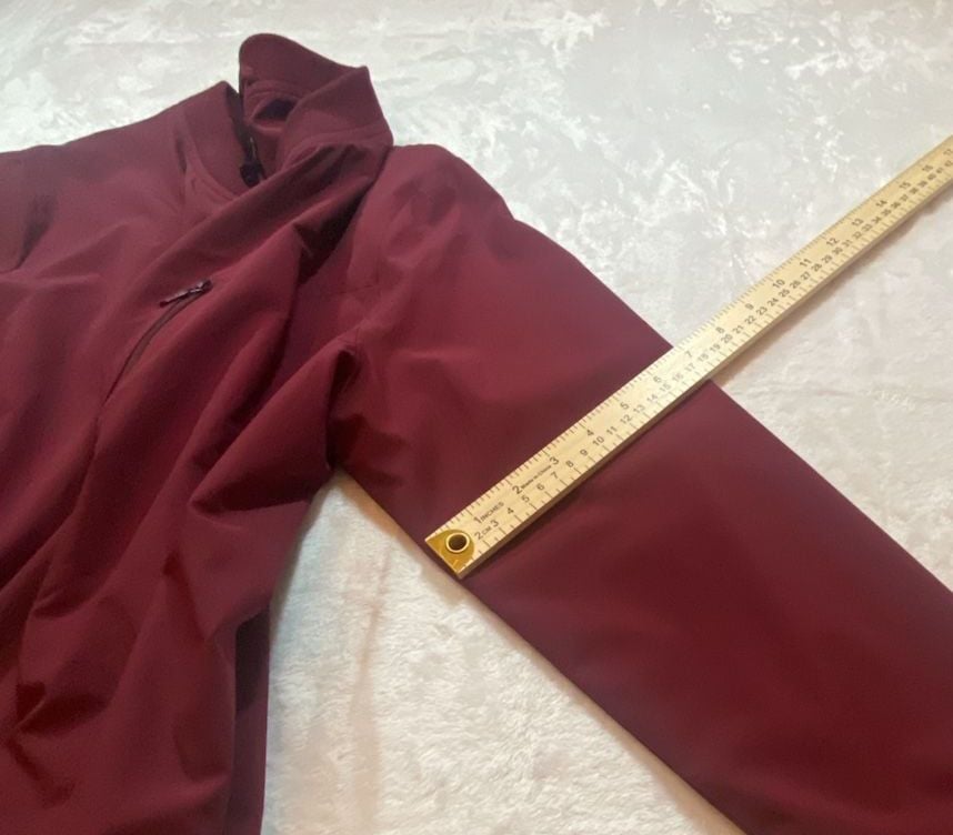 Banana Republic Women's Bomber Jacket BURGUNDY L, NWT 11
