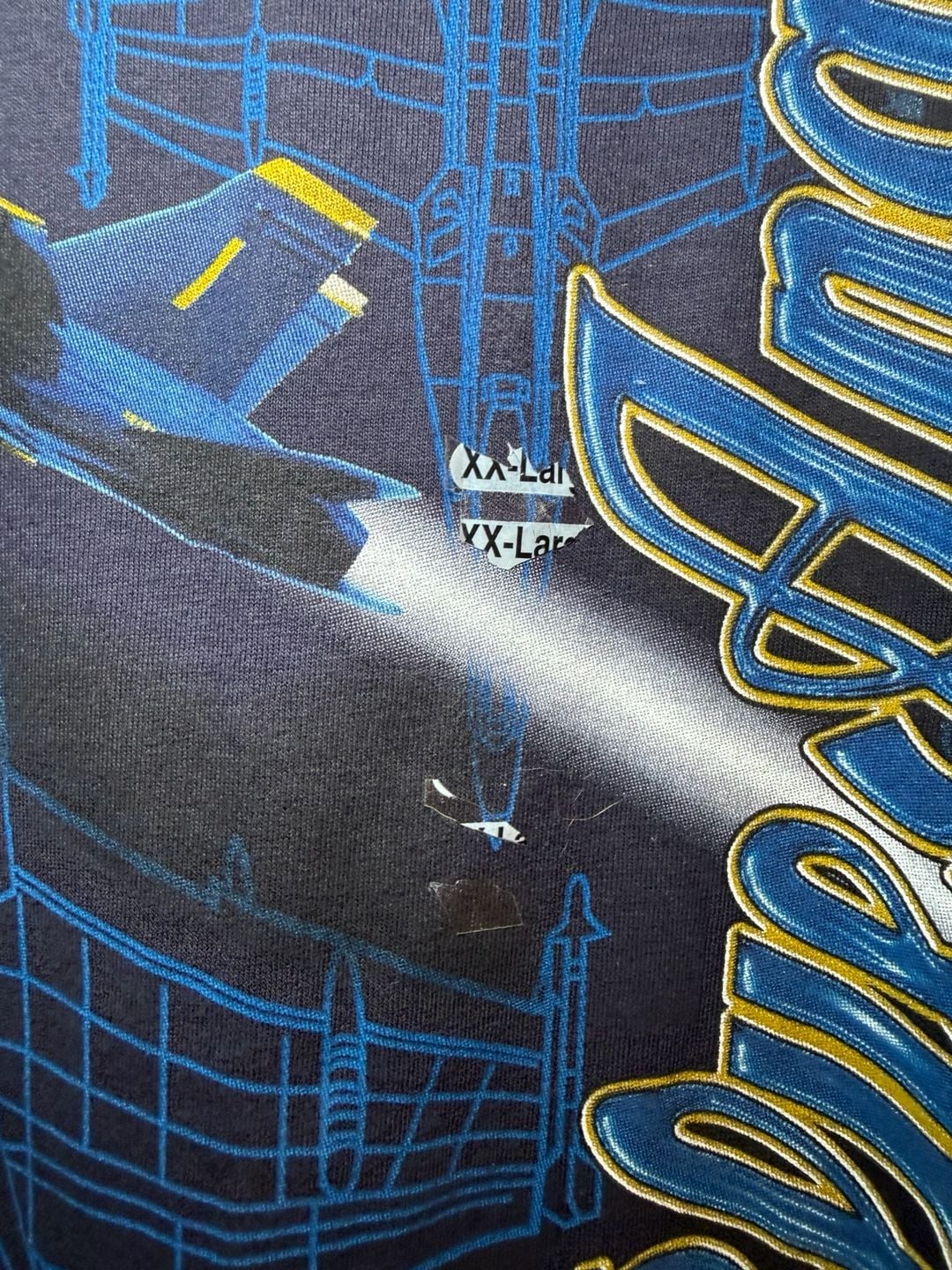 Liquid Blue Blue Angels Jet Fighter Graphic T-Shirt Navy 2X 6