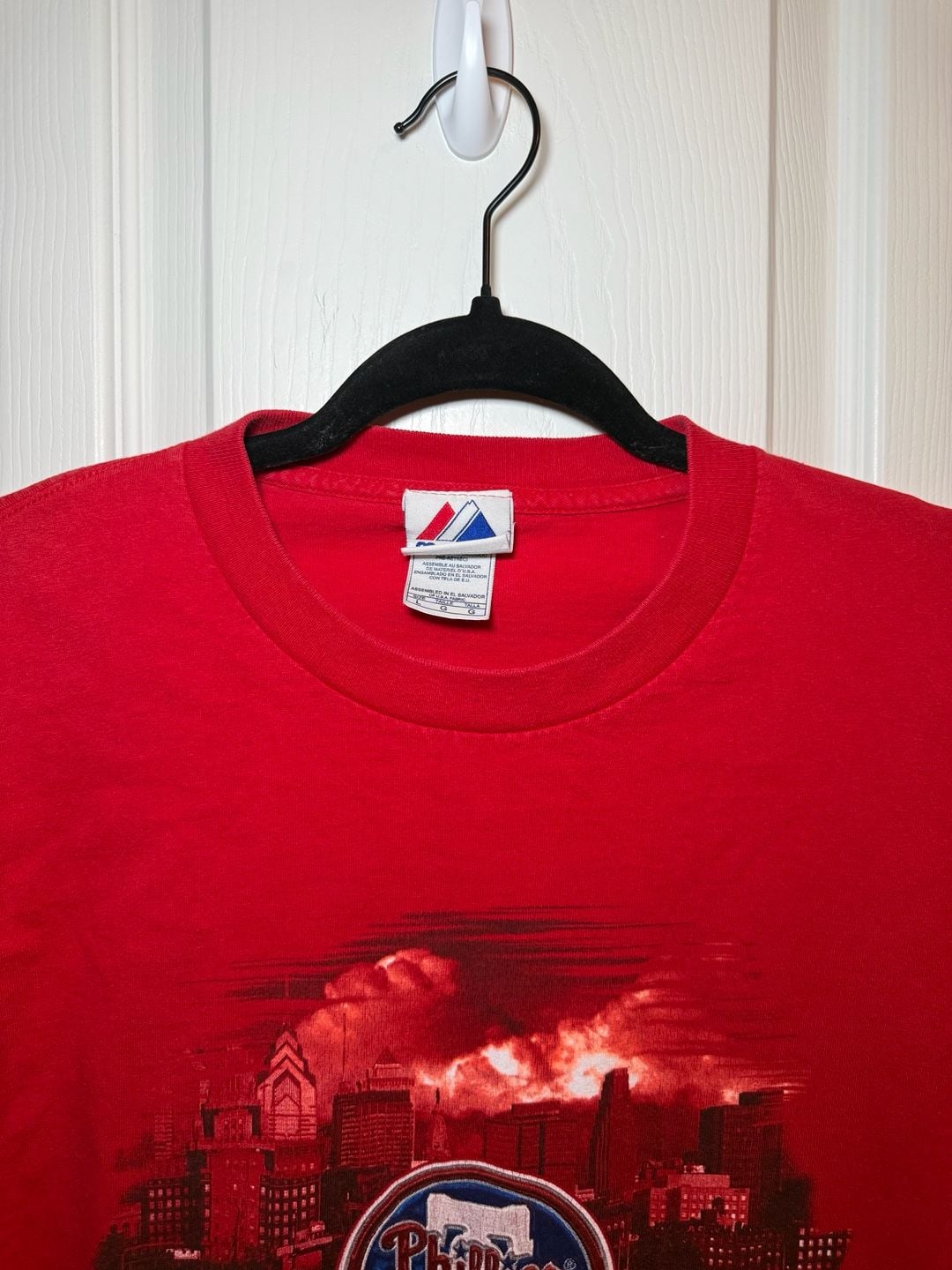 Majestic 2008 MLB Philadelphia Phillies Citizens Bank Park Stadium T-Shirt Large 5